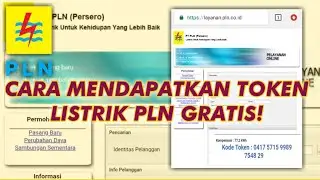 CARA MUDAH MENDAPATKAN TOKEN LISTRIK PLN GRATIS