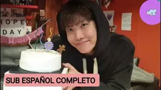 [SUB ESPAÑOL] JHOPE LIVE VLIVE (2022.02.18) JHOPE LIVE VLIVE 2022