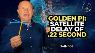 GOLDEN PI: Satellite Delay of .22 Second