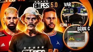 Patch BMPES 5.0 - O MAIS COMPLETO DA HISTÓRIA (VAR, SÉRIE A,B,C, FACES 3D REAIS, SEU MADRUGA E MAIS)