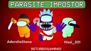 Among Us - (IMPOSTERS & ROLES) -  *🩸PARASITE *  Gameplay (Roblox) Part 128