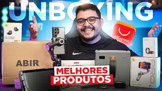 UNBOXING dos MELHORES produtos do ALIEXPRESS e mais 2 ganhadores
