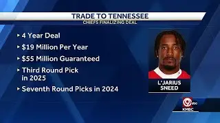 L'Jarius Sneed reportedly traded by the Chiefs to the Tennessee Titans