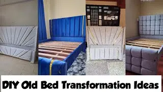 How To Tramsform An Old Wooden Bed To A Modern And Luxurious Design DIY