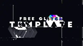 After Effects - Free Glitch Template
