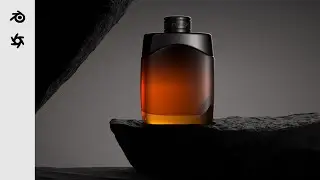 Making a perfume bottle in Blender | Part 3 : Rendering