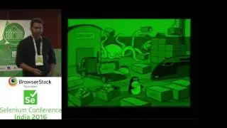 Testing as a Container Using Docker with selenium and friends by Irfan at SeConf India 16