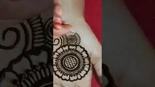 Arabic Mehndi design | easy mehndi design | Simple mehandi | Maruthani | marudhani #shorts