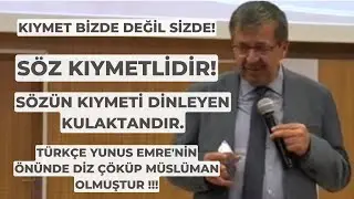 Kıymet bizde değil sizde ! |Sözün kıymeti dinleyen kulaktandır.| Kıssadan hisseye Öğütler