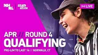 NHRL 2024 April Rd 4 Qualifying Rounds LIVE 4/20 from 10am, Pre-lim Qualifiers to last 16