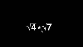 Multiplying Radicals Preview