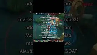 INI SEMUA TENTANG GOAT🔥🔥🔥