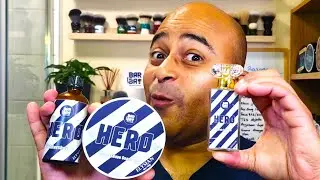 ASMR SHAVE HERO SET by Elysian and Barba Tradicional Collaboration first try.
