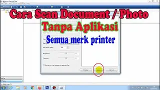 CARA SCAN TANPA APLIKASI DI LAPTOP / KOMPUTER
