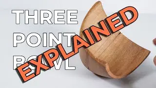 The 3 Point Bowl | The Silent Woodturner Explained
