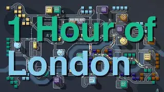 One Hour of MINI MOTORWAYS: London [Colorblind Friendly]