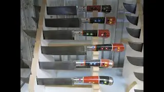 2500 руб/Узбекские ножи Пчаки/Клинок Сталь ШХ15/Рукоять искусственный материал Эбонит/Гарантия 3 год