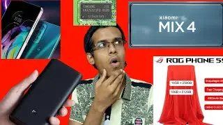 Mi Mix 4 leaked | Moto Edge 20 series leaked | RogPhone 5S leaked #leak