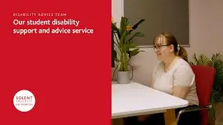 Support at Solent: disability advice service