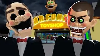OH NO! Can I Escape Mr Funny's ToyShop? SCARY OBBY #roblox