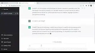What is ChatGPT according to ChatGPT