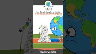 Pole Vault Over Own Trash #shorts