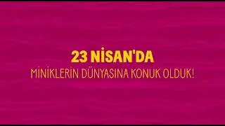 23 Nisan Çocuk Bayramı için mikrofon Tavuk Dünyası'nın minik misafirlerinde!