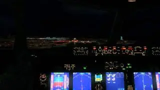 PMDG 737NGX Land to LTBA Runway 05