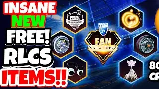 *UPDATED METHOD 2021* HOW TO GET RLCS FAN REWARDS (FREE ITEMS!)