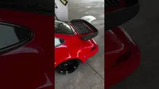 RED SLAMMED PORSCHE