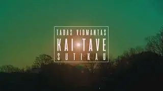 Tadas Vidmantas - Kai Tave Sutikau