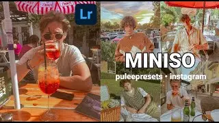 Miniso Lightroom Preset - Tan Skintone Lightroom Mobile Free DNG - Tanned Skin Filter