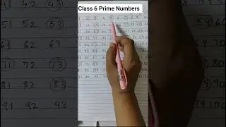 #shorts Prime Numbers between 1 to 100#maths
