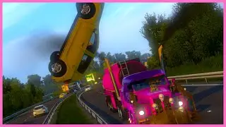 I Caused $98.850.304 Worth of Damage Setting the World Speed Record in Euro Truck Simulator 2