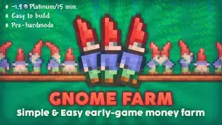 Simple & Easy early-game Gnome Farm (1.9 Platinum every 15 min.) - Terraria 1.4.4