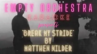 Matthew Wilder - Break My Stride (KARAOKE)