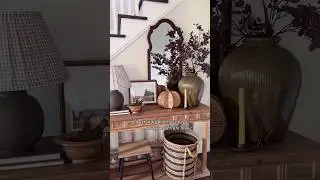 Embracing our first home 🤎 #cozyhomedecor #tabledecor #homedecorideas