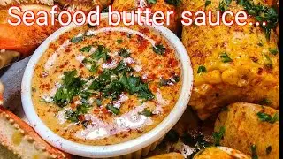 HOW TO MAKE SEAFOOD BUTTER SAUCE | CATERING BY SHAY | RECIPES BY SHAY | LOVE EVERYTHING SHAY