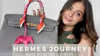 HERMES JOURNEY🍊HOW I SCORED MY FIRST BIRKIN WITH SMALL PURCHASE HISTORY