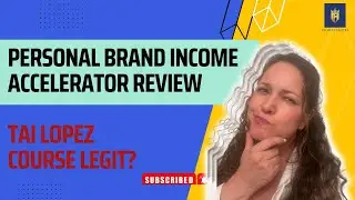 Personal Brand Income Accelerator Review 💥 Tai Lopez Course Legit?
