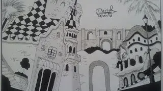 Phase Drawing | Dressrosa | One Piece