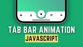 Magic Navigation Menu using Html CSS & Javascript | Outer curve effect