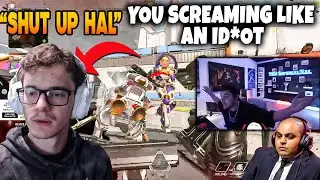 TSM Imperialhal & BIG E RAGES AT EACH OTHER After LOSING 1V3 With LUXFORDY In Apex Legends SCRIMS