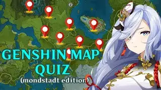 GUESS THE RIGHT LOCATION | Genshin Impact Quiz (Mondstadt Edition)