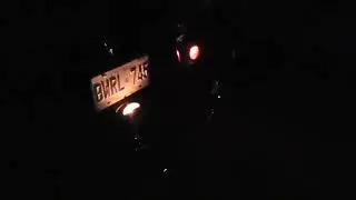 1938 DeSoto dash and exterior lights test