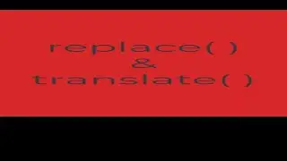 replace( ) and translate( ) in Python🔥💥😍 #shorts
