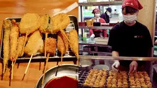 Street Food in Osaka, Japan