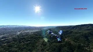 🔴Microsoft Flight Simulator полет на Вертолете.Смотрим!