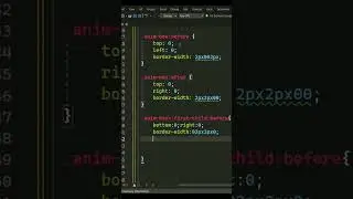 How to make | barcode Animation | Html Css