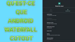 QU'EST-CE QUE WATERFALL CUTOUT ET A QUOI ÇA SERT